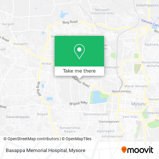 Basappa Memorial Hospital map