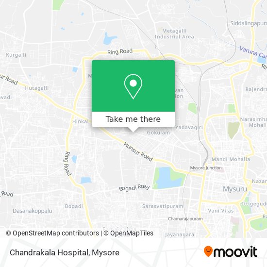 Chandrakala Hospital map