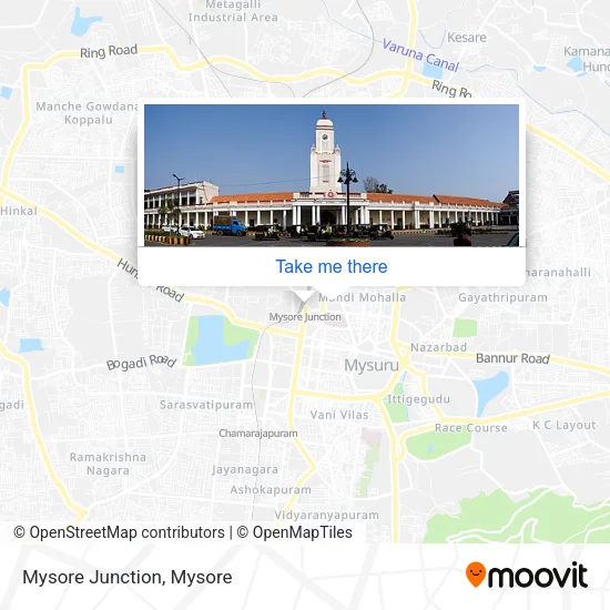 Mysore Junction map