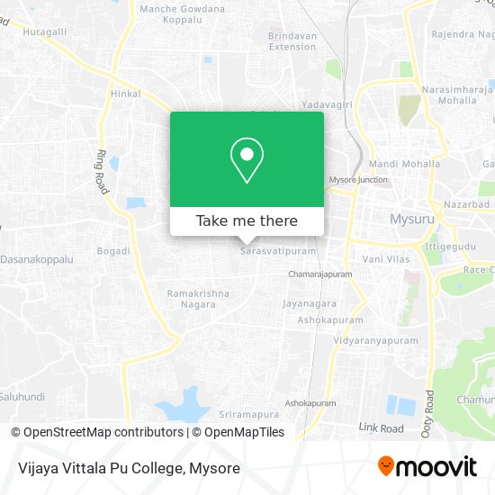 Vijaya Vittala Pu College map