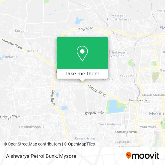 Aishwarya Petrol Bunk map