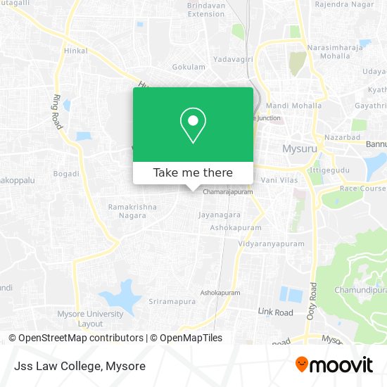 Jss Law College map