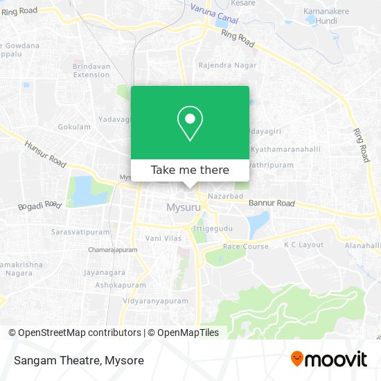 Sangam Theatre map