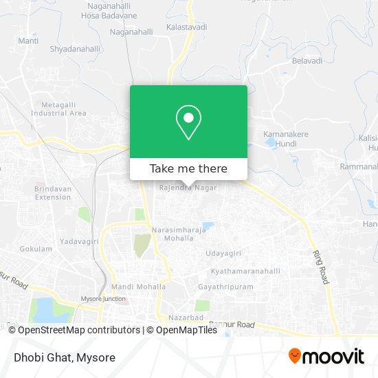 Dhobi Ghat map