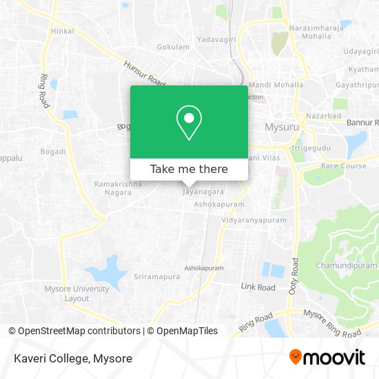 Kaveri College map