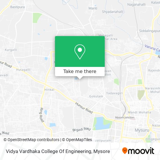 Vidya Vardhaka College Of Engineering map