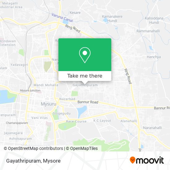 Gayathripuram map