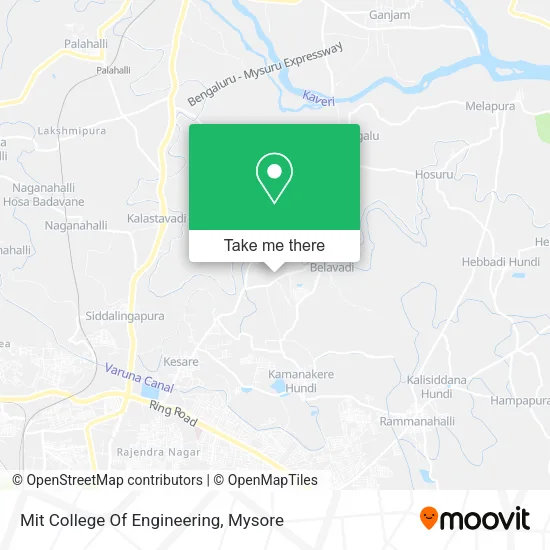 Mit College Of Engineering map