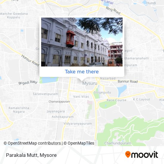 Parakala Mutt map