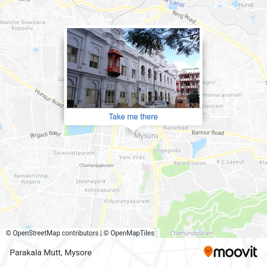 Parakala Mutt map