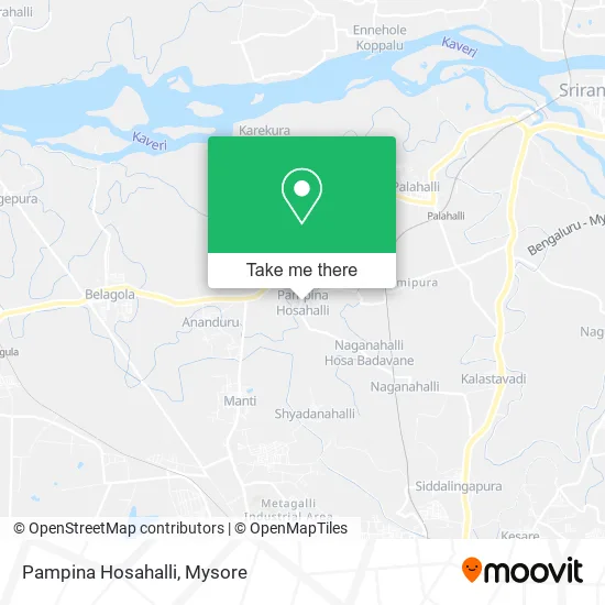 Pampina Hosahalli map