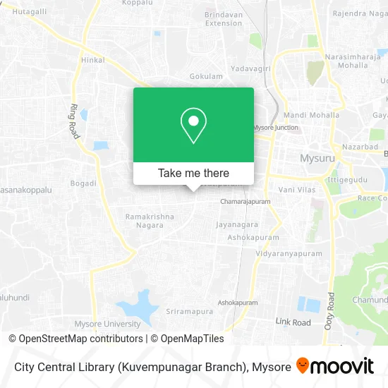 City Central Library (Kuvempunagar Branch) map