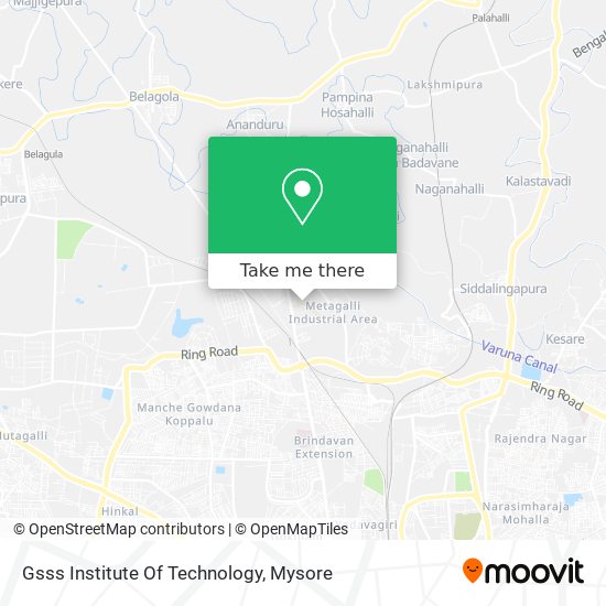 Gsss Institute Of Technology map