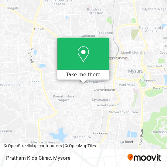 Pratham Kids Clinic map