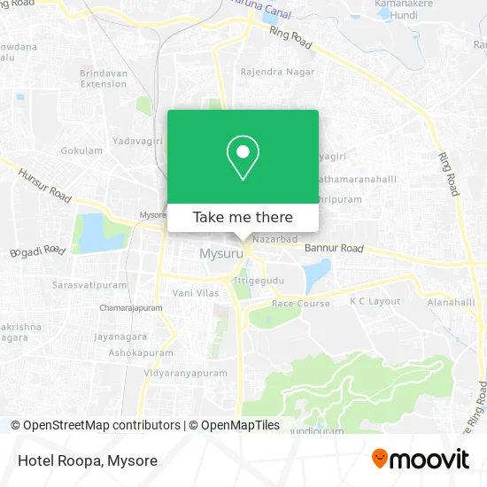 Hotel Roopa map