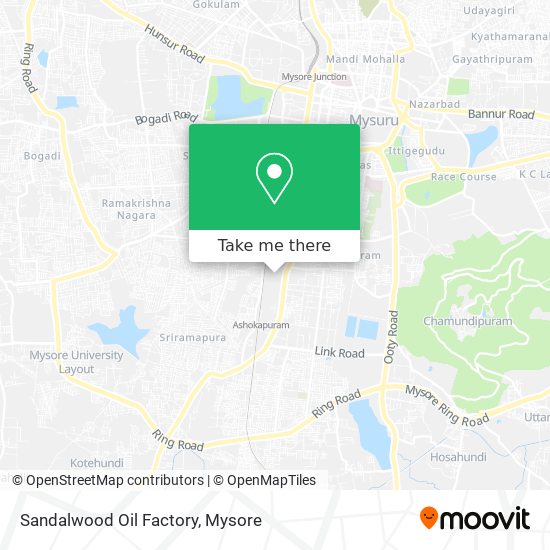 Sandalwood Oil Factory map