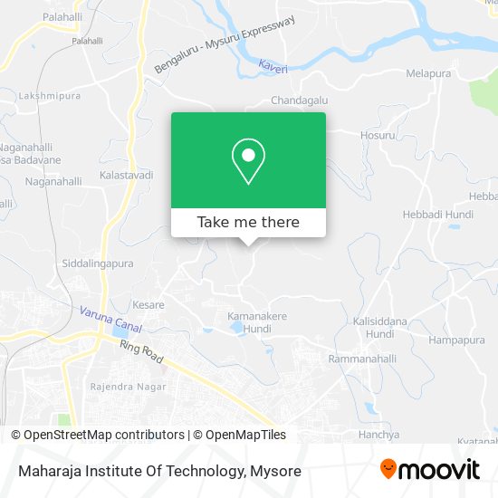 Maharaja Institute Of Technology map