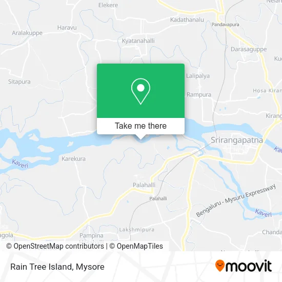 Rain Tree Island map