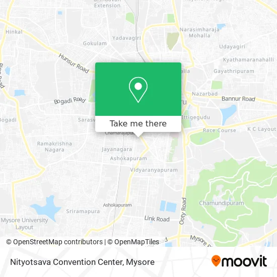 Nityotsava Convention Center map