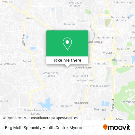 Bkg Multi Speciality Health Centre map