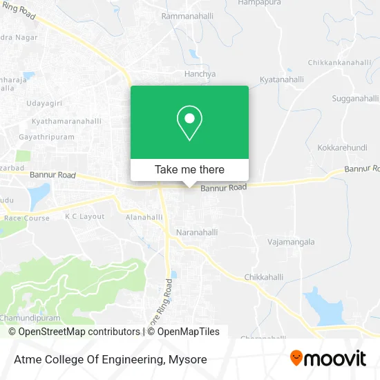 Atme College Of Engineering map