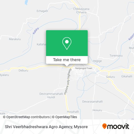 Shri Veerbhadreshwara Agro Agency map
