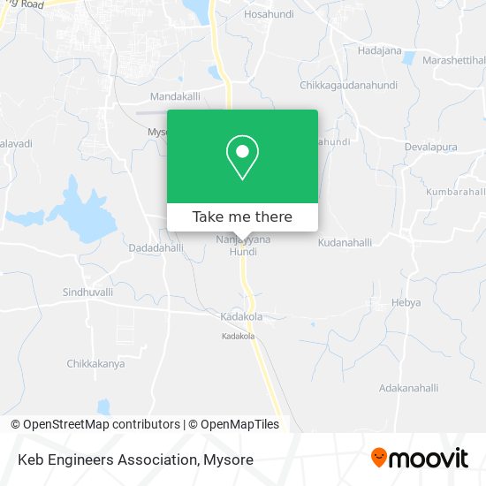 Keb Engineers Association map