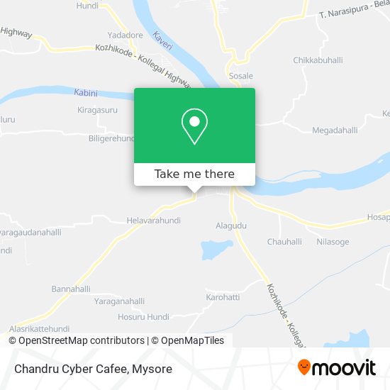 Chandru Cyber Cafee map