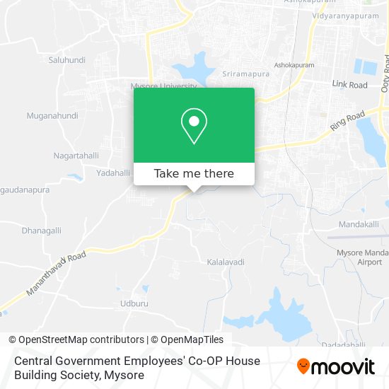 Central Government Employees' Co-OP House Building Society map