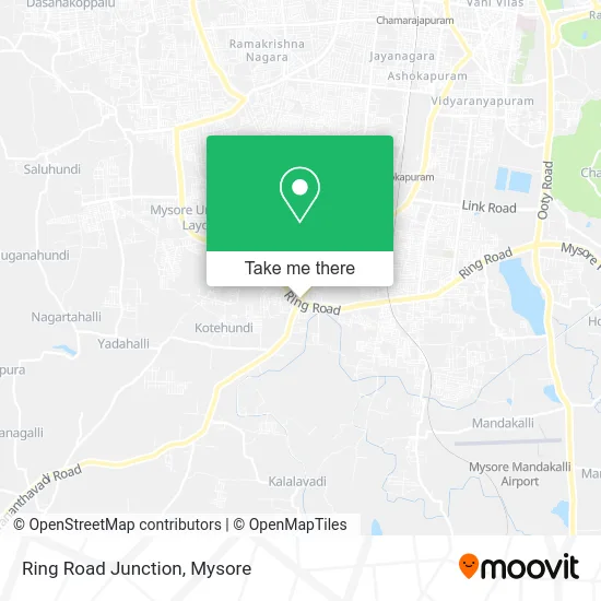 Ring Road Junction map