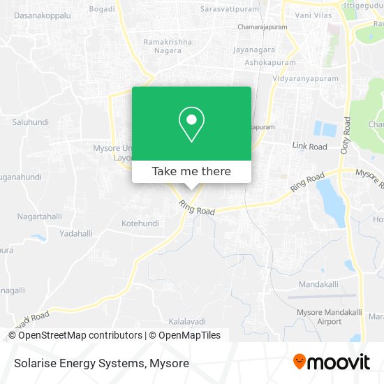 Solarise Energy Systems map