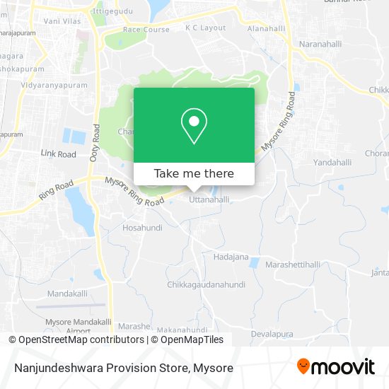 Nanjundeshwara Provision Store map