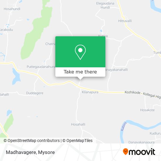 Madhavagere map