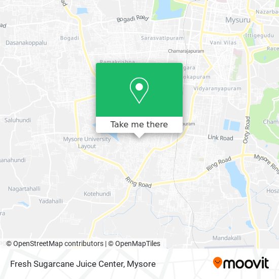 Fresh Sugarcane Juice Center map