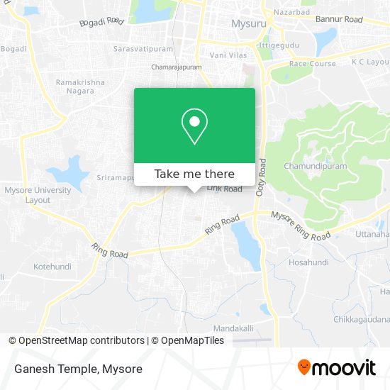 Ganesh Temple map