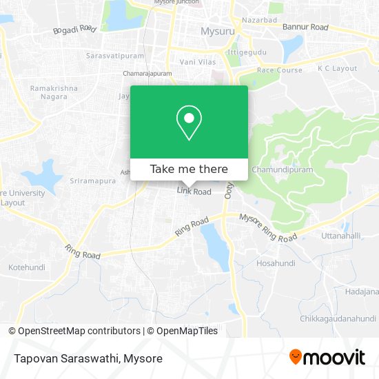 Tapovan Saraswathi map