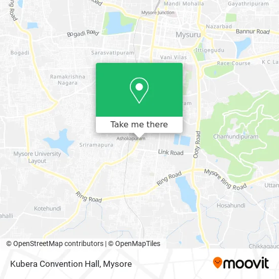 Kubera Convention Hall map