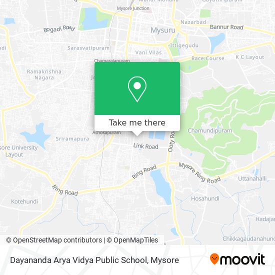 Dayananda Arya Vidya Public School map