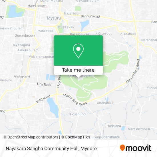 Nayakara Sangha Community Hall map