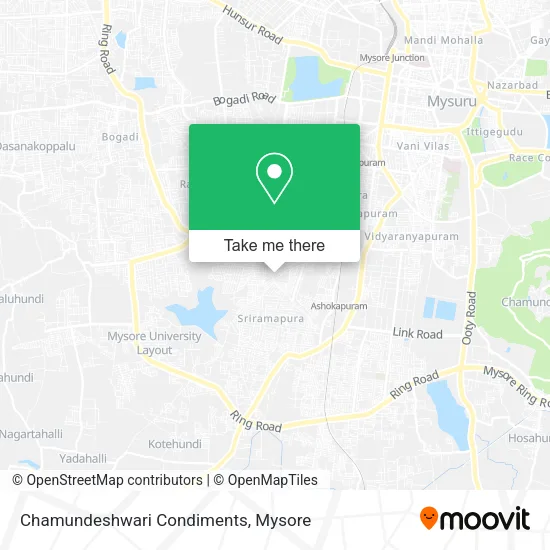 Chamundeshwari Condiments map