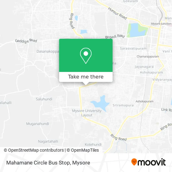 Mahamane Circle Bus Stop map