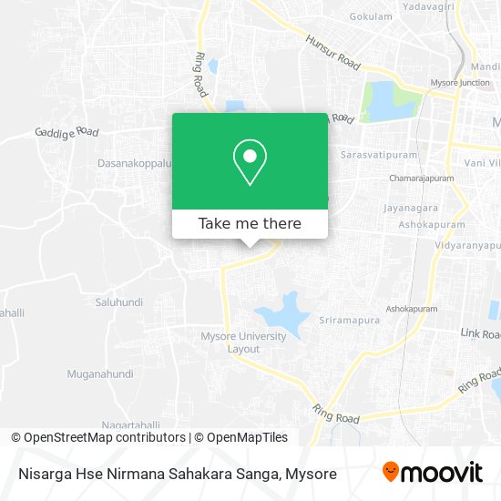 Nisarga Hse Nirmana Sahakara Sanga map