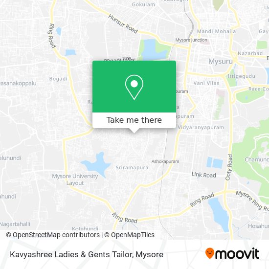 Kavyashree Ladies & Gents Tailor map