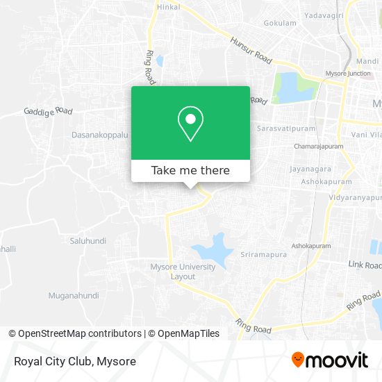 Royal City Club map