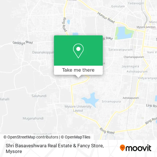 Shri Basaveshwara Real Estate & Fancy Store map