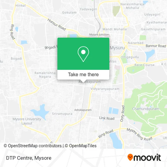 DTP Centre map