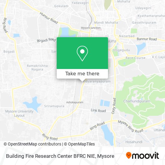 Building Fire Research Center BFRC NIE map