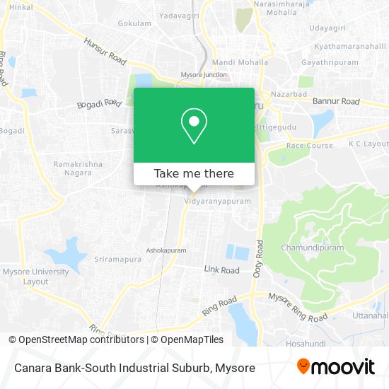 Canara Bank-South Industrial Suburb map