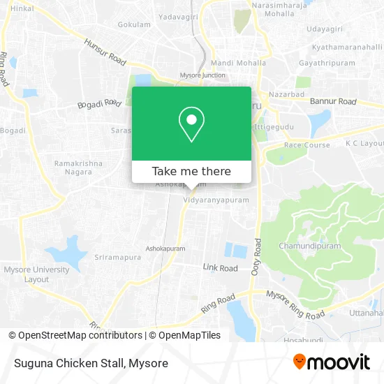 Suguna Chicken Stall map