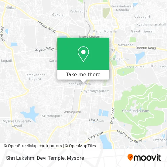 Shri Lakshmi Devi Temple map